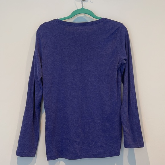 Eddie Bauer long sleeve blue shirt - Picture 2 of 4